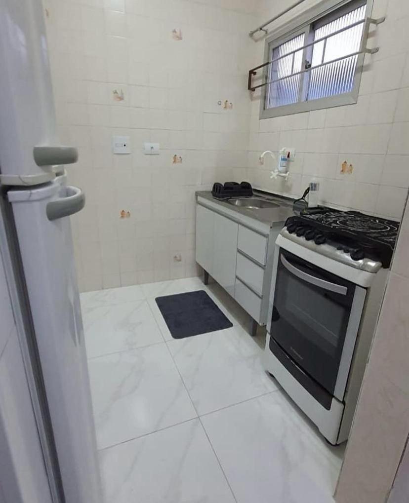 113 Canto Do Forte - 1Dorm - 200 M Da Praia E 20M Dos Bares E Restaurantes - Estacionamento Gratuito E Wi Fi , Tv A Cabo Praia Grande  Ngoại thất bức ảnh