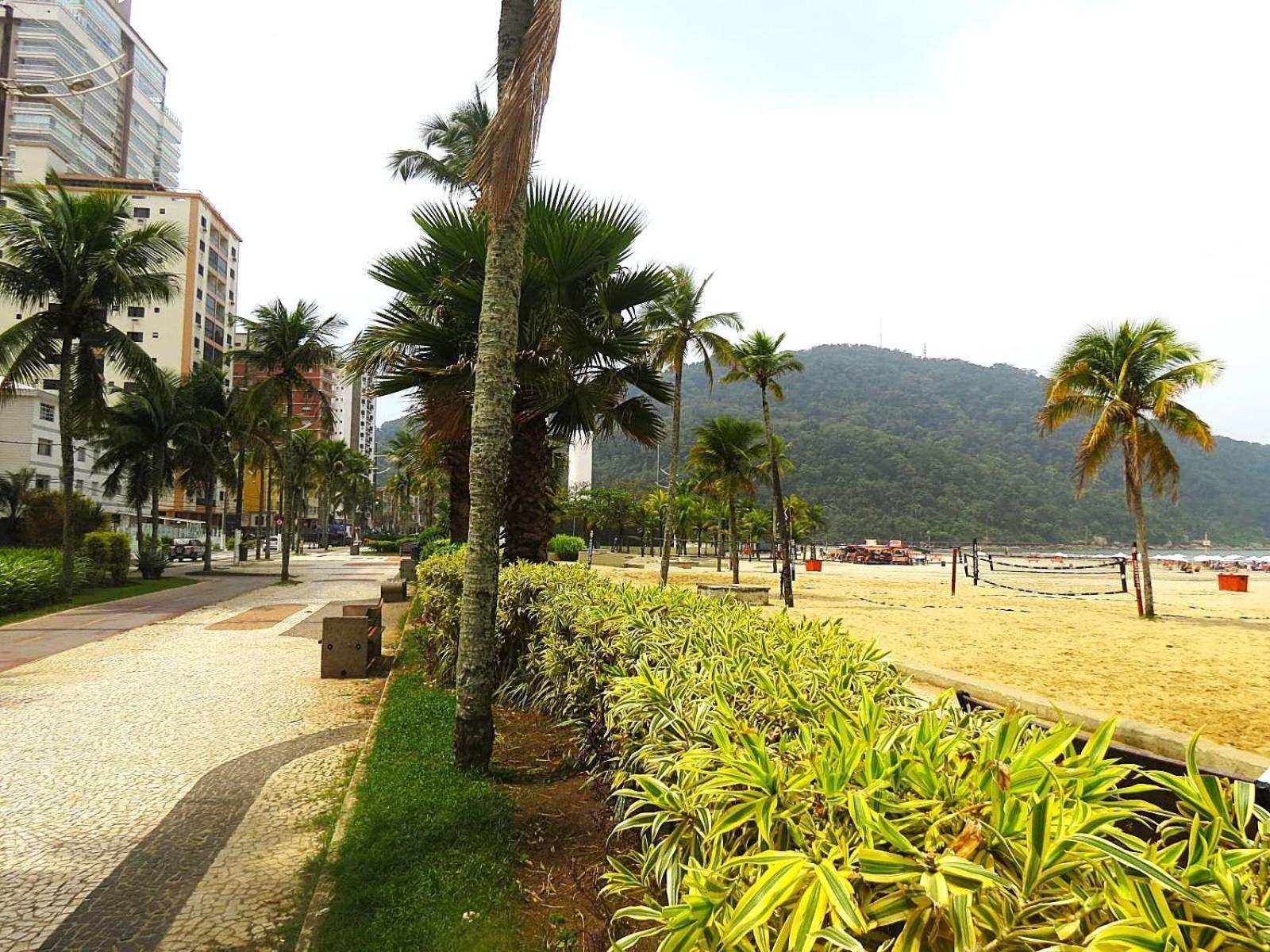 113 Canto Do Forte - 1Dorm - 200 M Da Praia E 20M Dos Bares E Restaurantes - Estacionamento Gratuito E Wi Fi , Tv A Cabo Praia Grande  Ngoại thất bức ảnh
