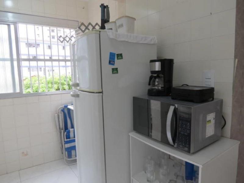 113 Canto Do Forte - 1Dorm - 200 M Da Praia E 20M Dos Bares E Restaurantes - Estacionamento Gratuito E Wi Fi , Tv A Cabo Praia Grande  Ngoại thất bức ảnh