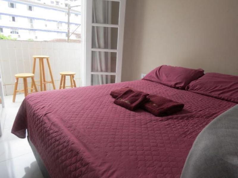 113 Canto Do Forte - 1Dorm - 200 M Da Praia E 20M Dos Bares E Restaurantes - Estacionamento Gratuito E Wi Fi , Tv A Cabo Praia Grande  Ngoại thất bức ảnh